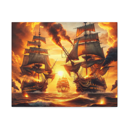 Voyage & Conquest Art Canvas Ed. 2