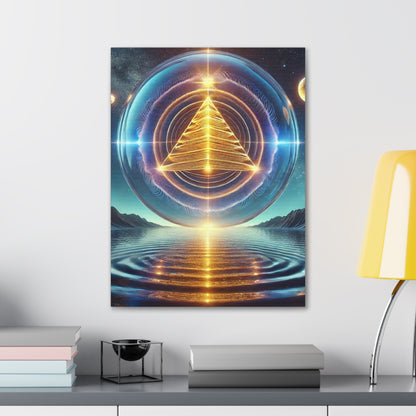 Sacred Geometry Art Canvas Ed. 40