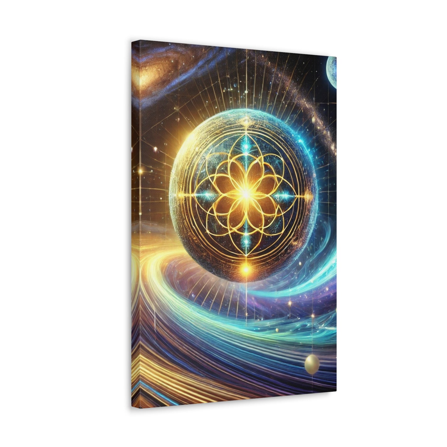 Sacred Geometry Art Canvas Ed. 55