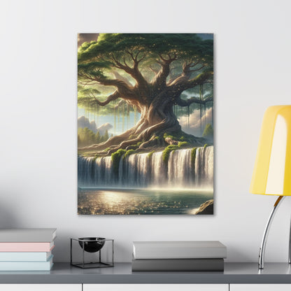 Trees of Light Art Canvas Ed. 18