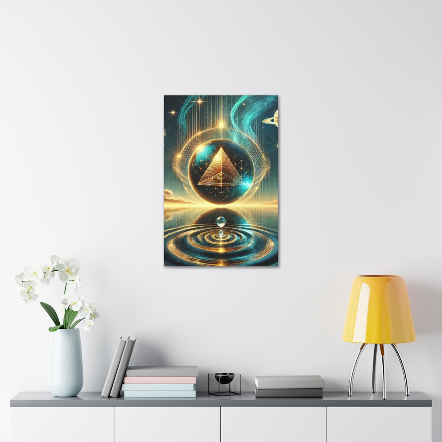 Sacred Geometry Art Canvas Ed. 35