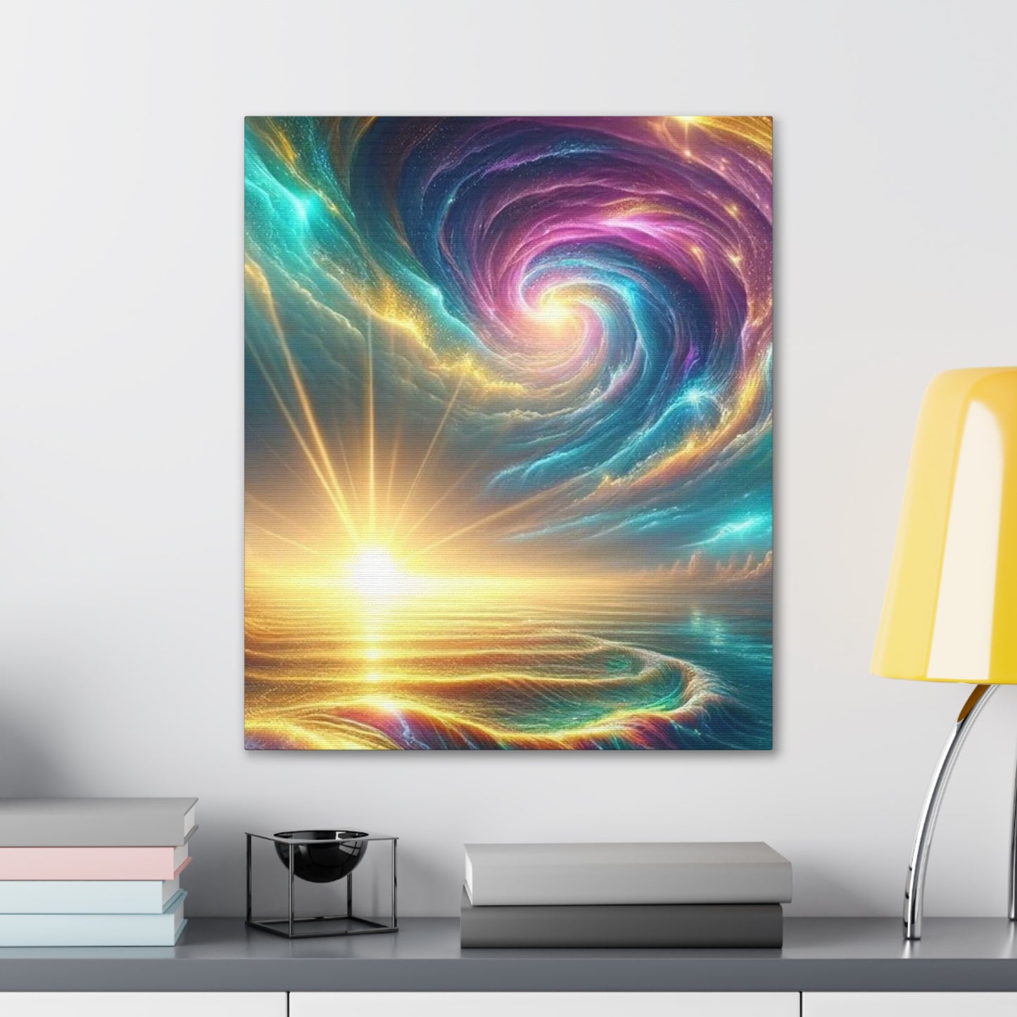 Serene Ocean Art Canvas Ed. 6