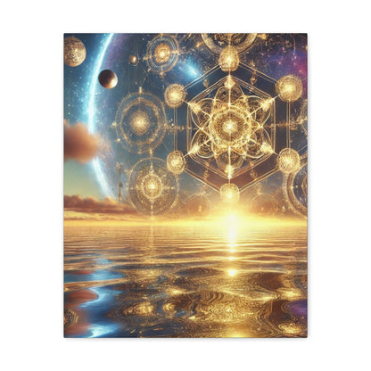 Sacred Geometry Art Canvas Ed. 94