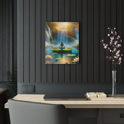 Blissful Lotus Acrylic Print Ed. 18