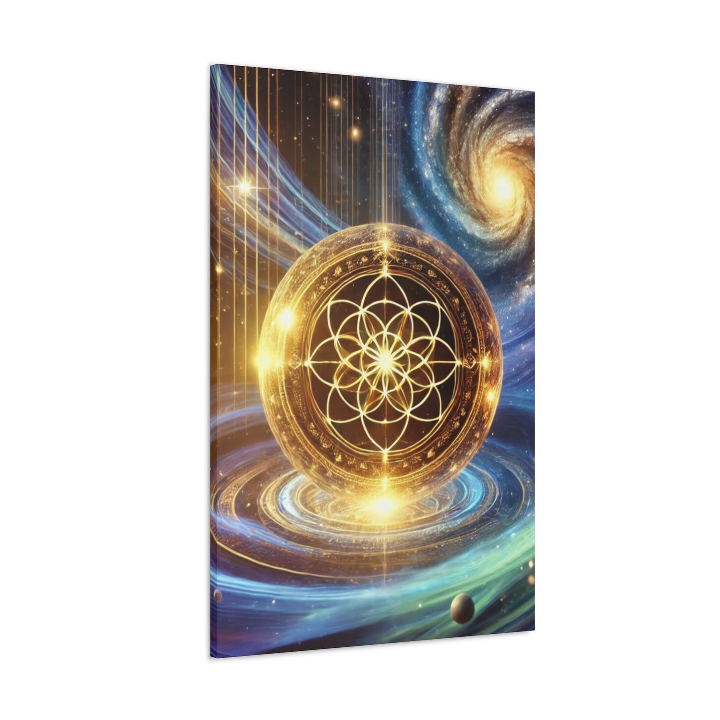 Sacred Geometry Art Canvas Ed. 57