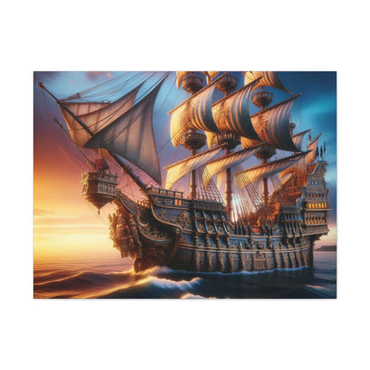 Voyage & Conquest Art Canvas Ed. 22