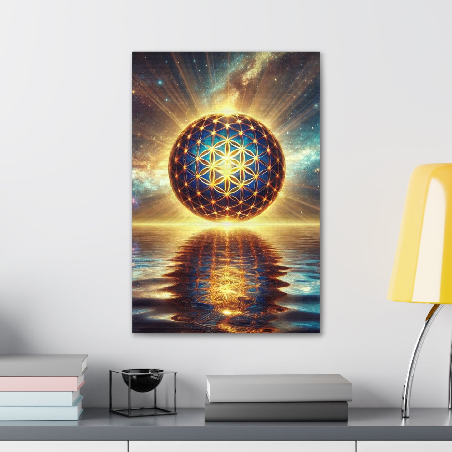 Sacred Geometry Art Canvas Ed. 47