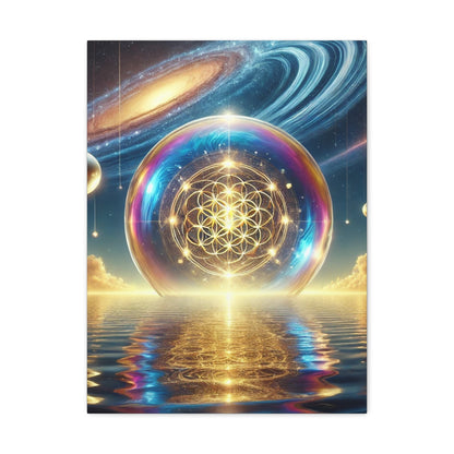 Sacred Geometry Art Canvas Ed. 22