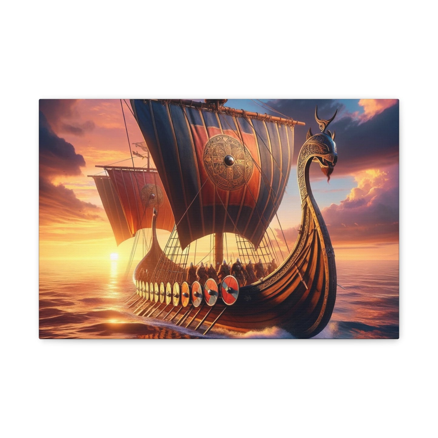 Voyage & Conquest Art Canvas Ed. 8