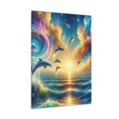 Serene Ocean Art Canvas Ed. 7