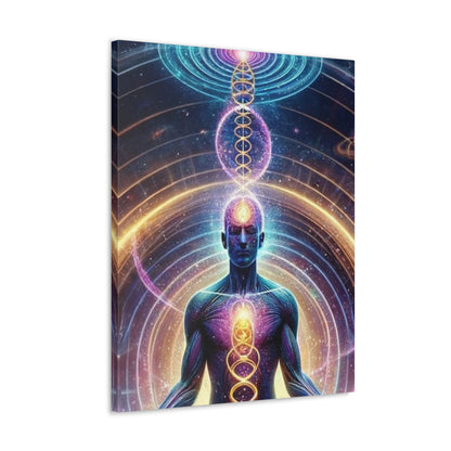 Quantum Entanglement Art Canvas Ed. 29