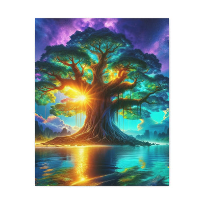 Trees of Light Art Canvas Ed. 14