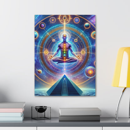 Quantum Entanglement Art Canvas Ed. 34