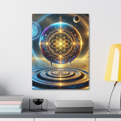 Sacred Geometry Art Canvas Ed. 25