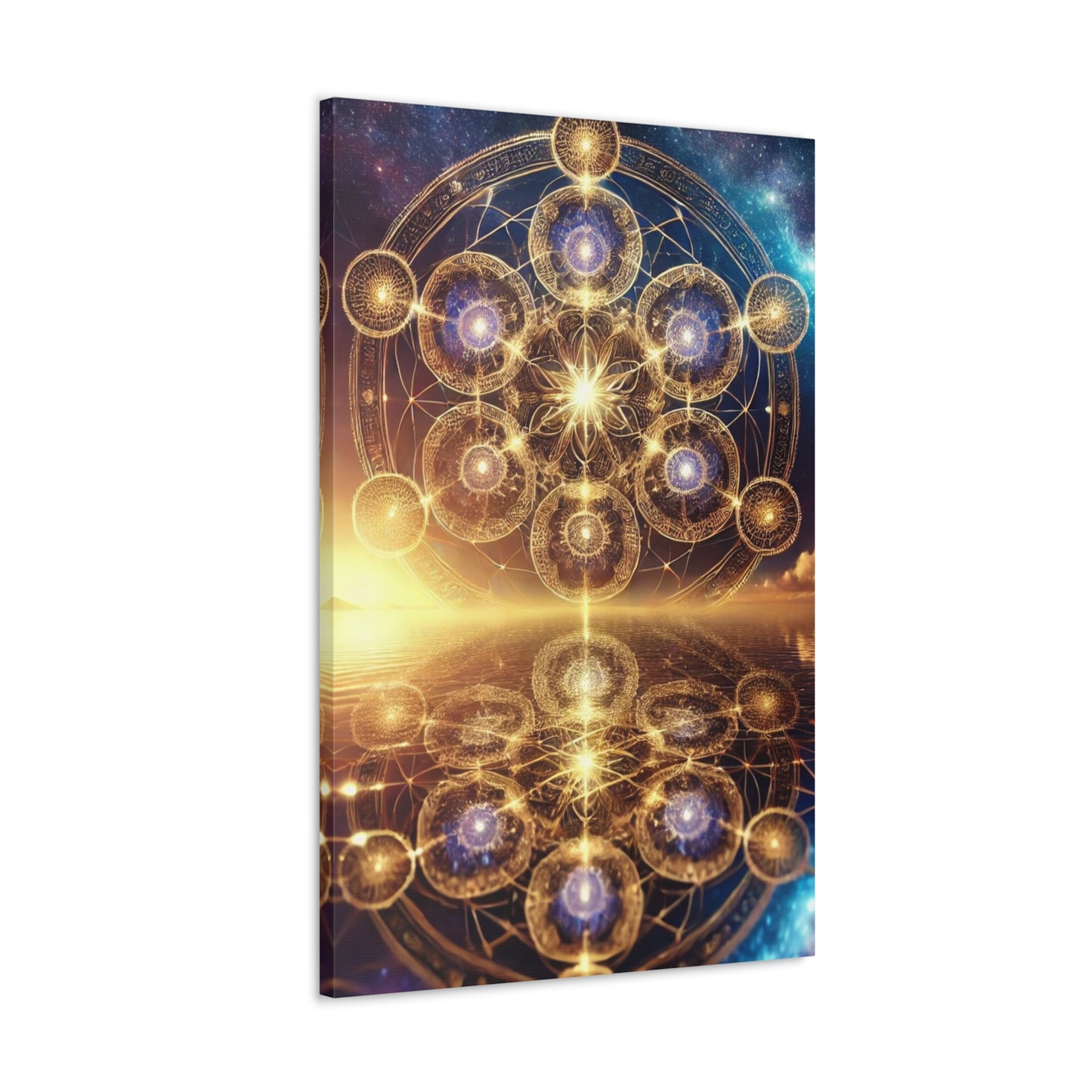 Sacred Geometry Art Canvas Ed. 95