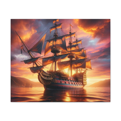 Voyage & Conquest Art Canvas Ed. 18