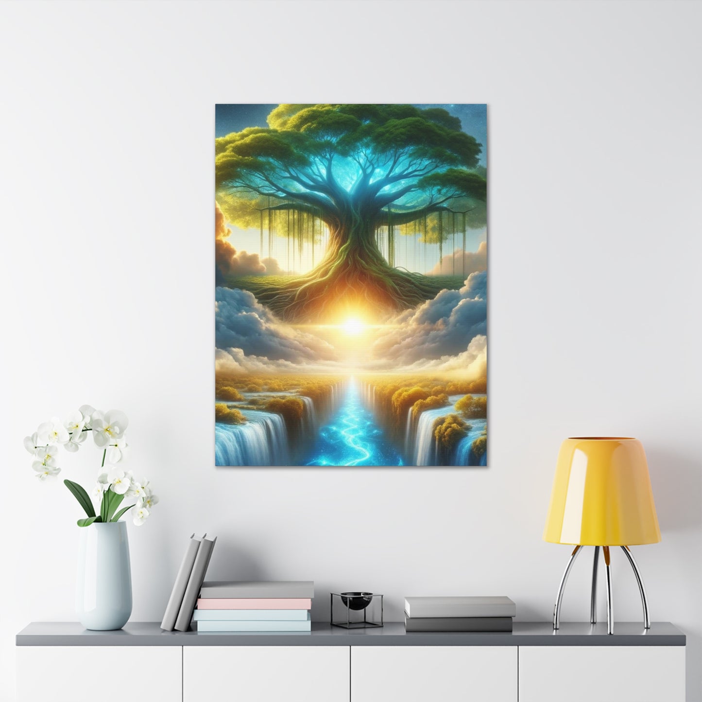 Trees of Light Art Canvas Ed. 5