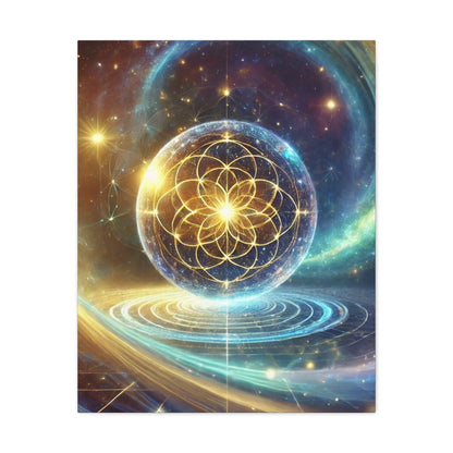 Sacred Geometry Art Canvas Ed. 56