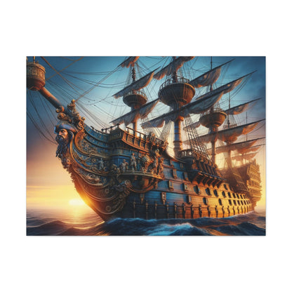 Voyage & Conquest Art Canvas Ed. 21