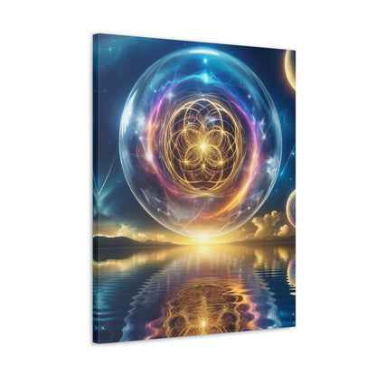 Sacred Geometry Art Canvas Ed. 15