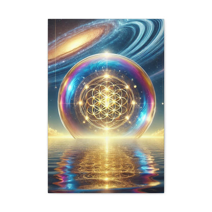 Sacred Geometry Art Canvas Ed. 21