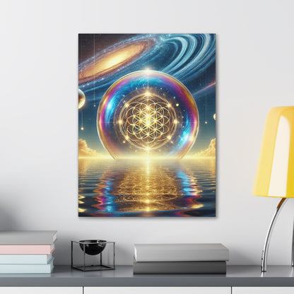 Sacred Geometry Art Canvas Ed. 22