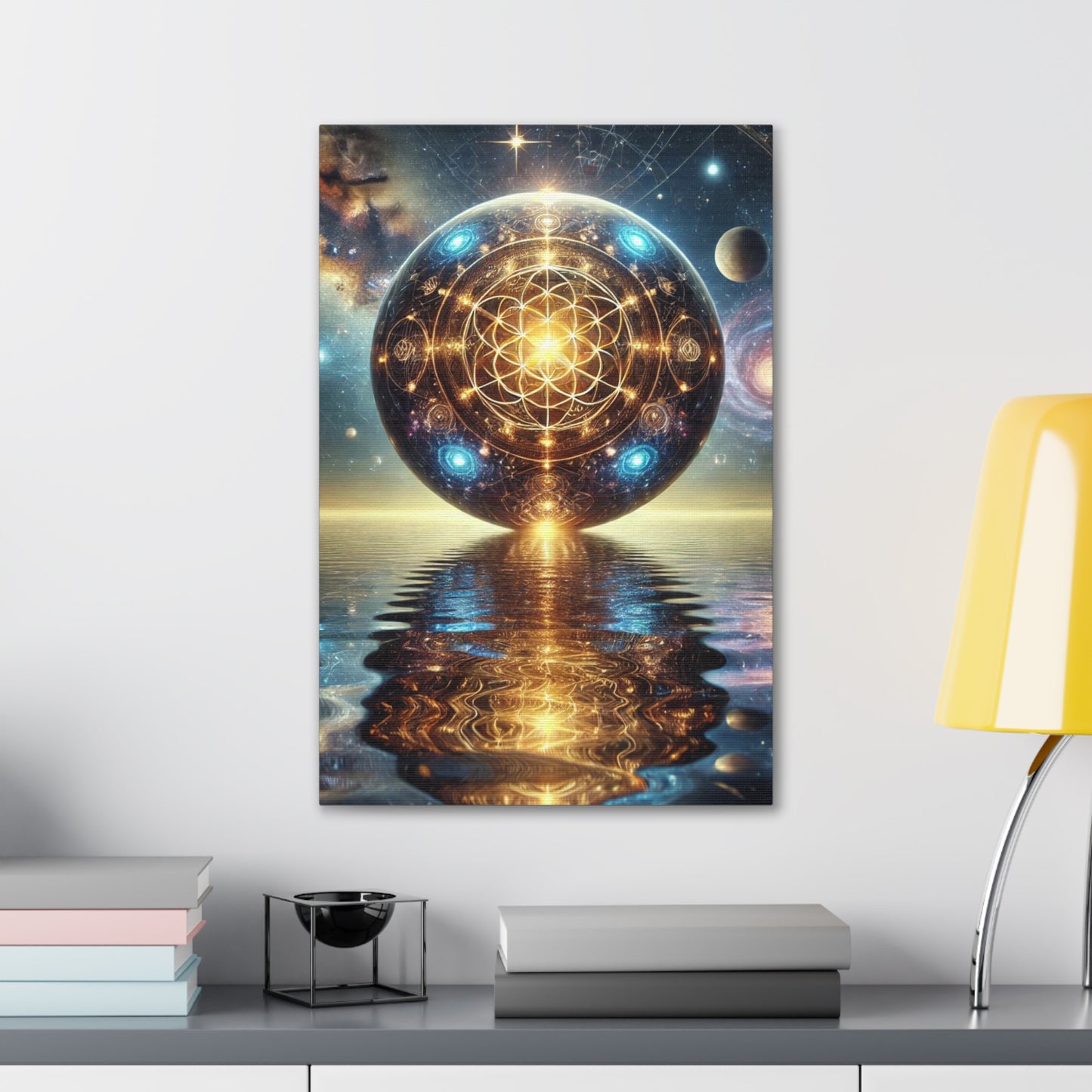 Sacred Geometry Art Canvas Ed. 50