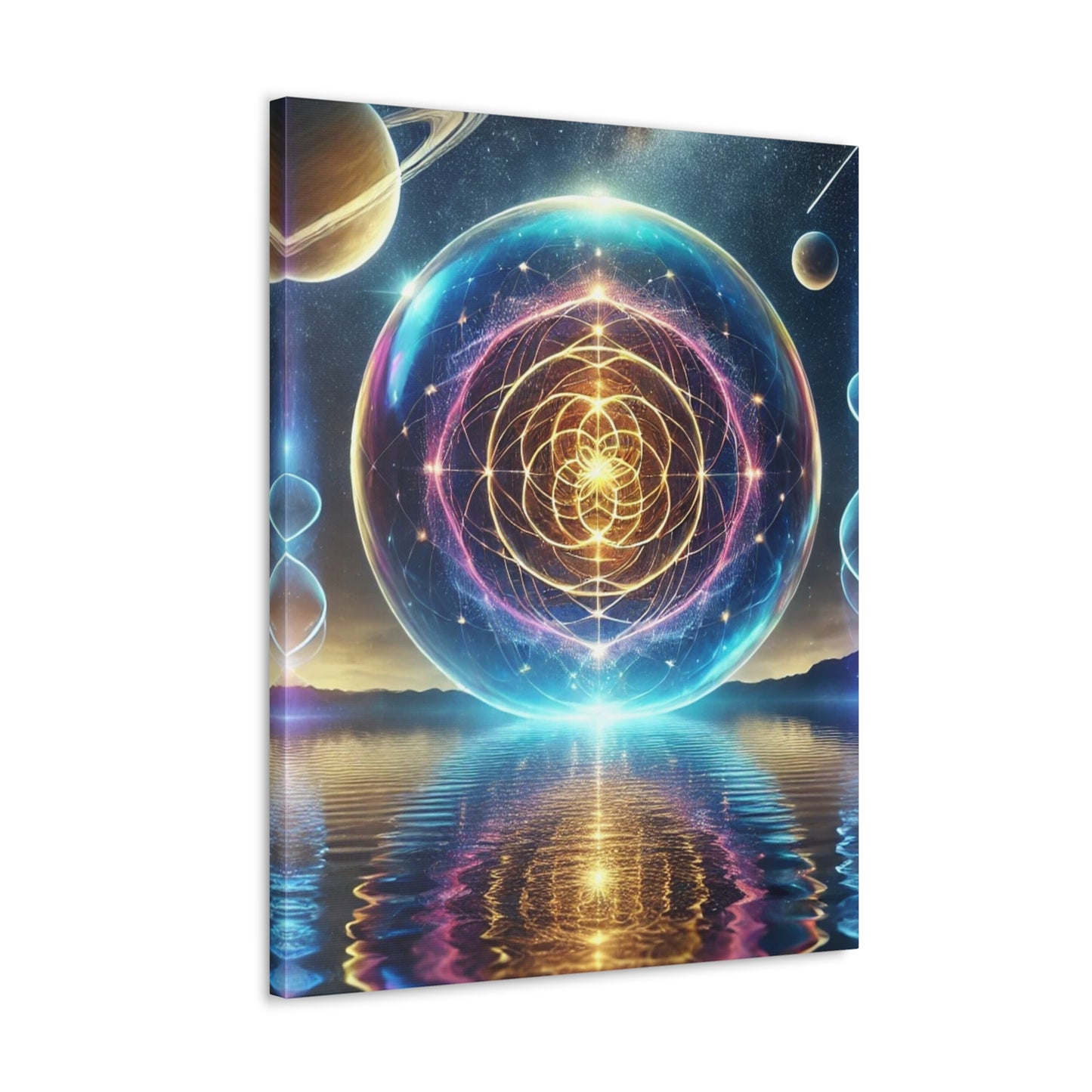 Sacred Geometry Art Canvas Ed. 16