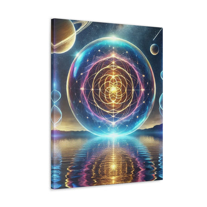 Sacred Geometry Art Canvas Ed. 16