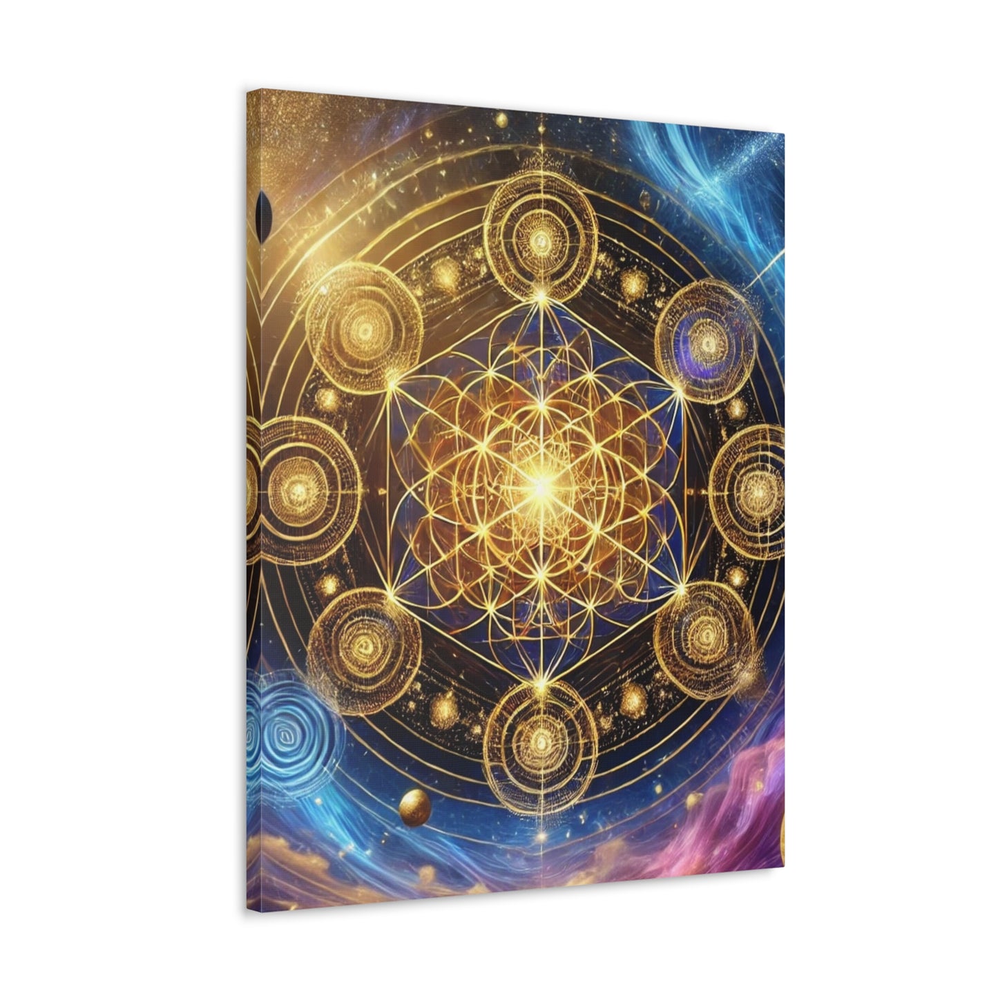 Sacred Geometry Art Canvas Ed. 68