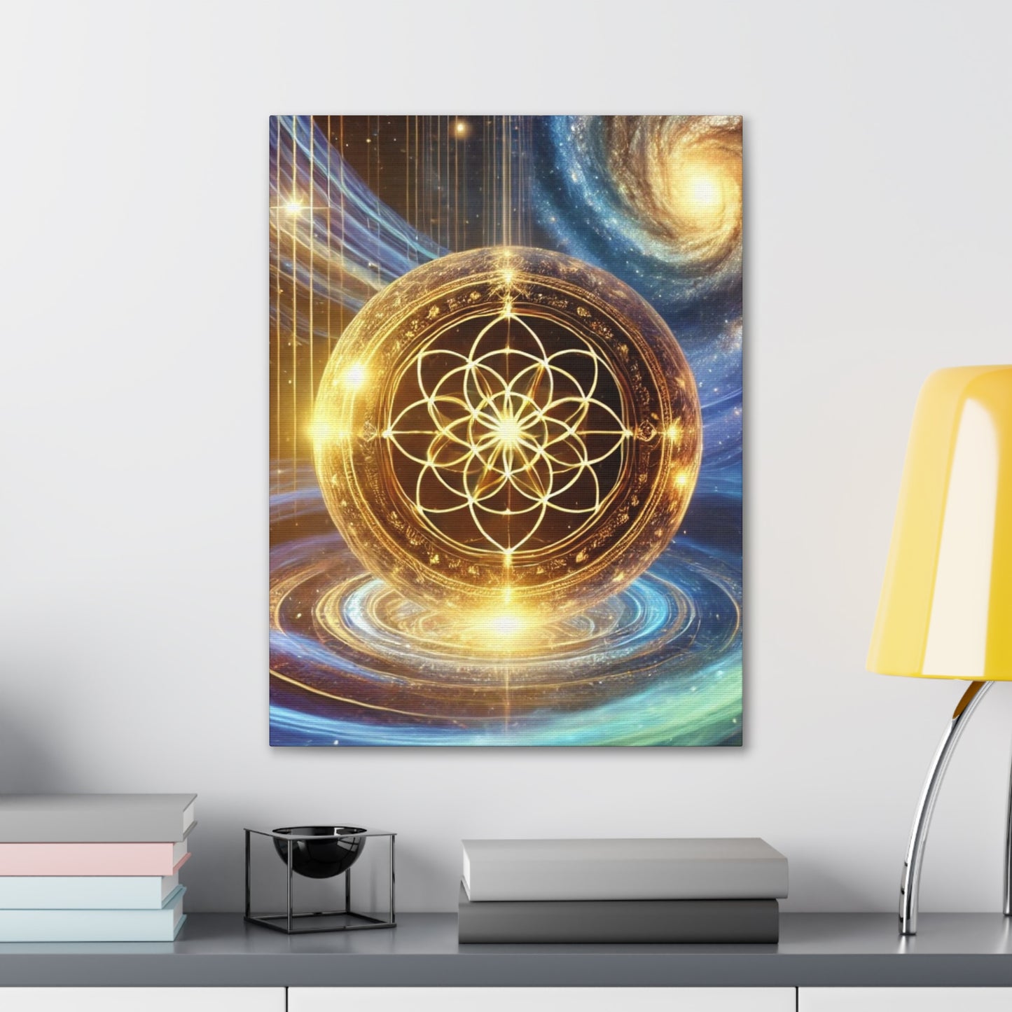 Sacred Geometry Art Canvas Ed. 57