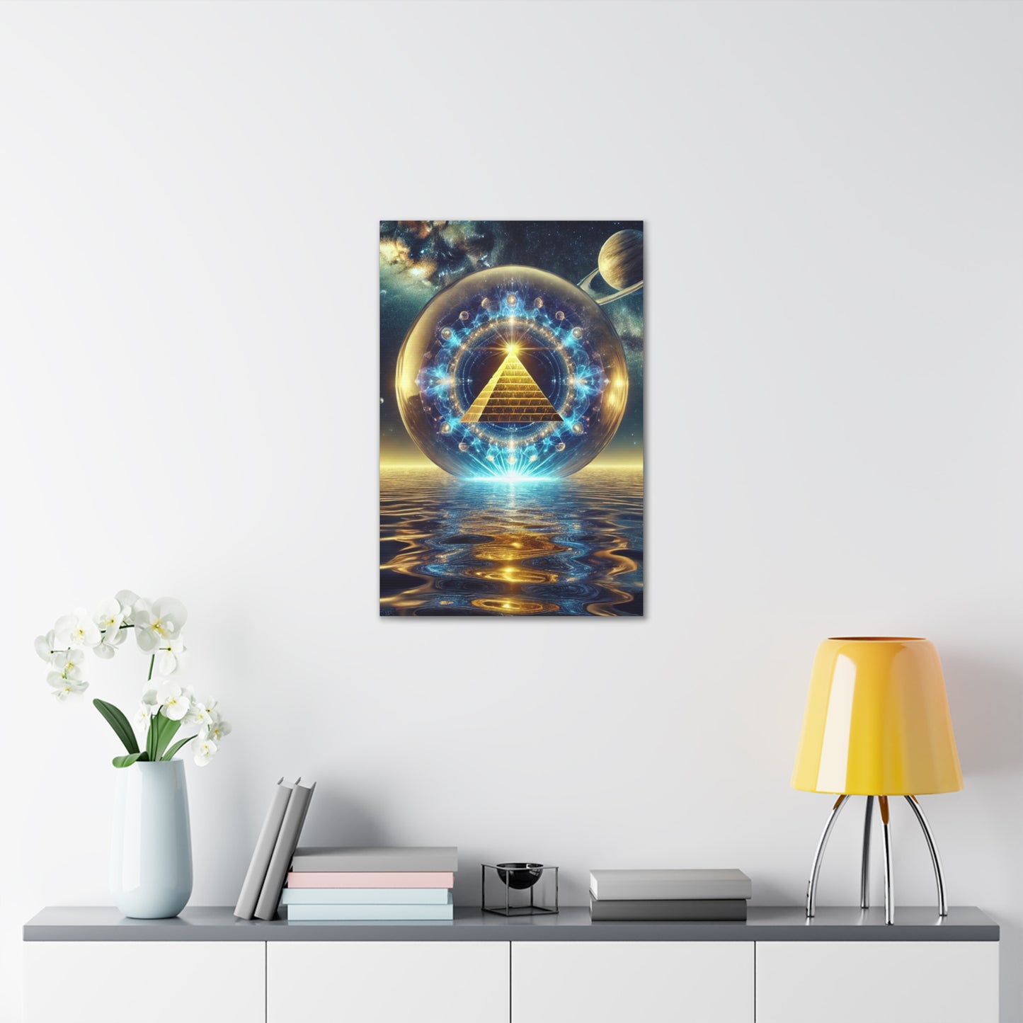 Sacred Geometry Art Canvas Ed. 41