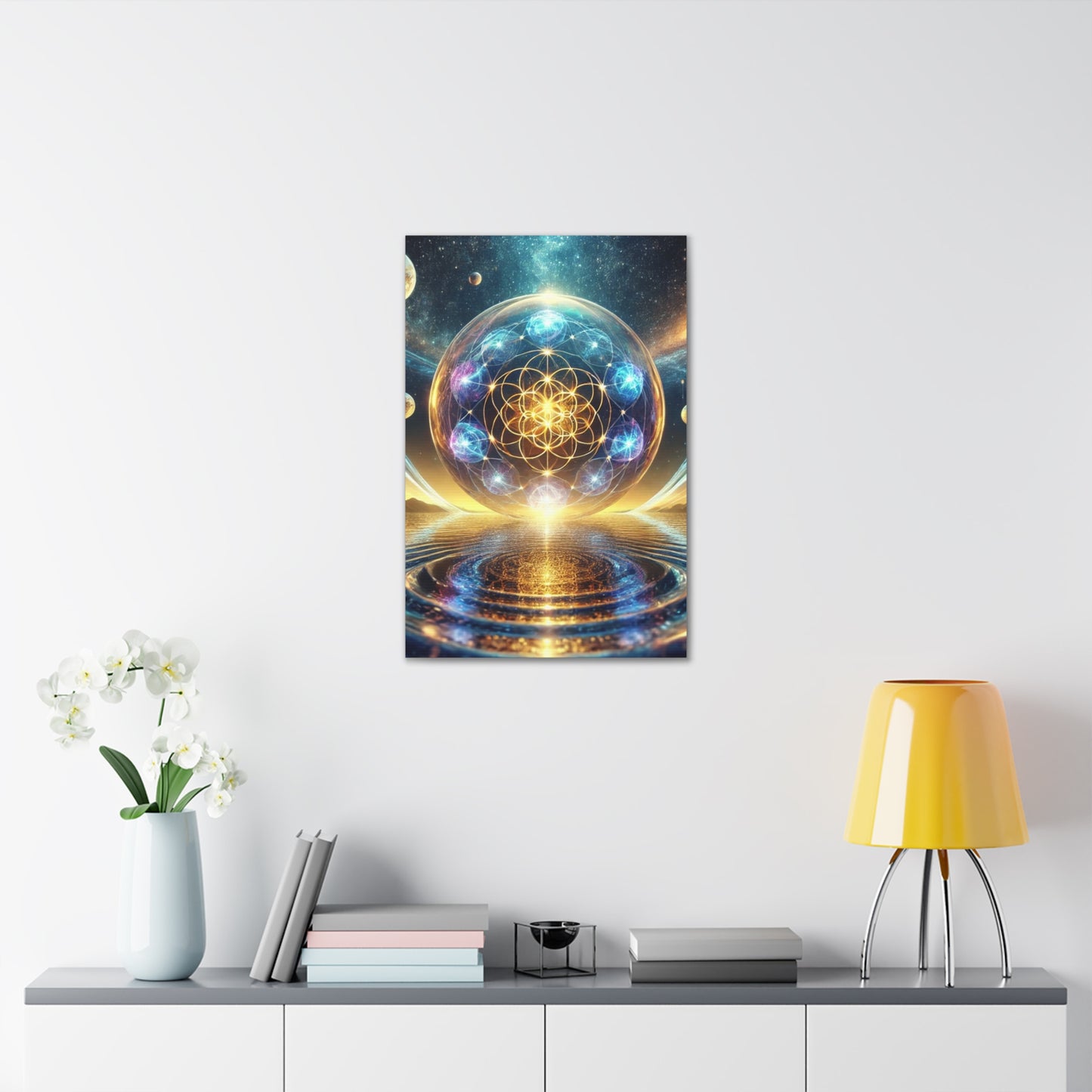 Sacred Geometry Art Canvas Ed. 12