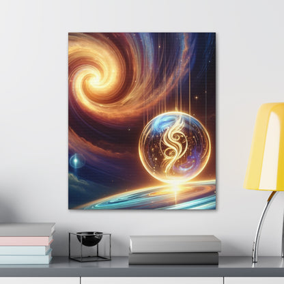 Sacred Geometry Art Canvas Ed. 64