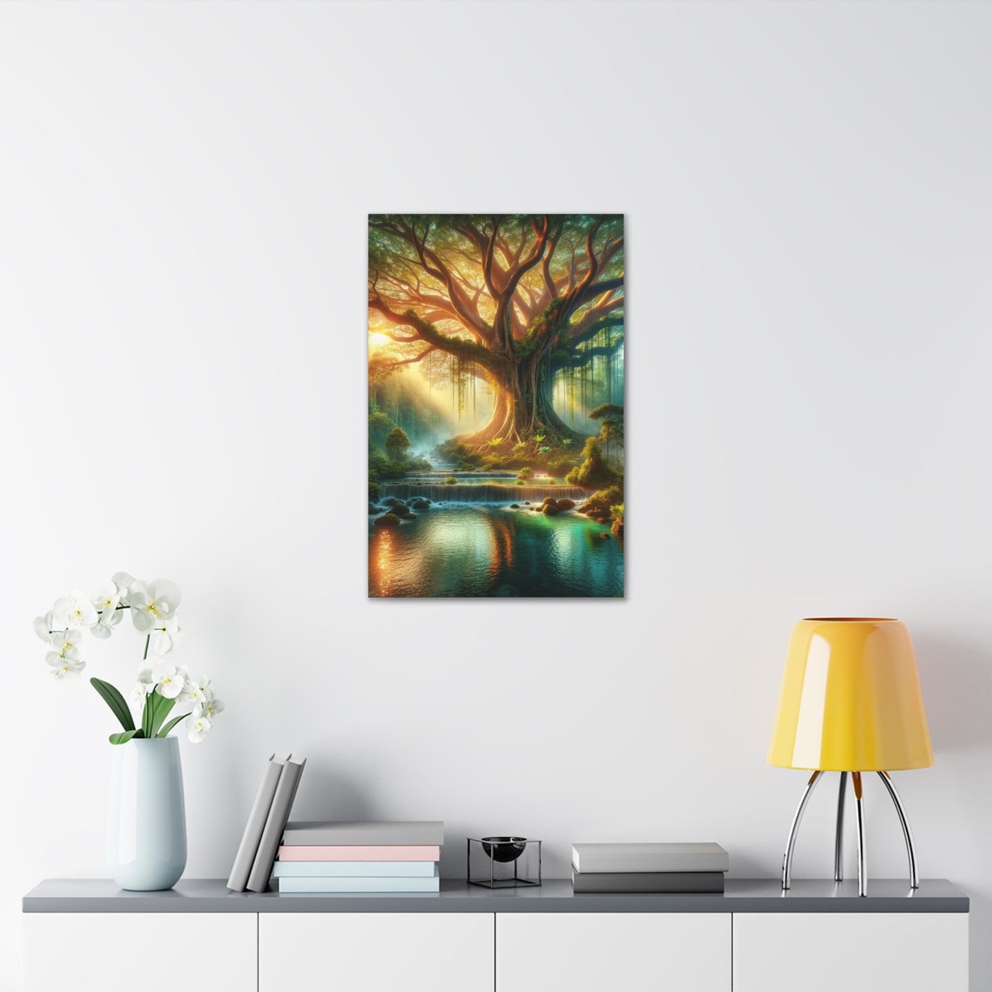 Trees of Light Art Canvas Ed. 19