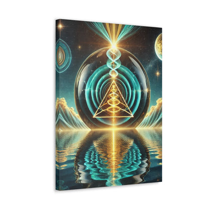 Sacred Geometry Art Canvas Ed. 36