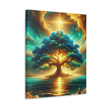 Trees of Light Art Canvas Ed. 10