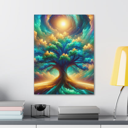 Trees of Light Art Canvas Ed. 15