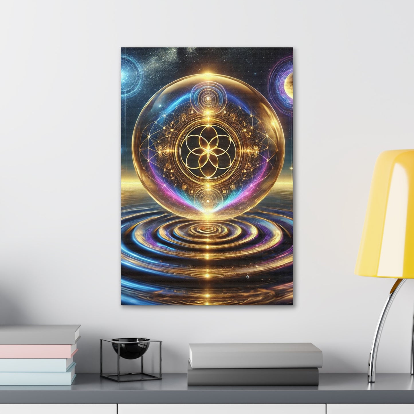 Sacred Geometry Art Canvas Ed. 26