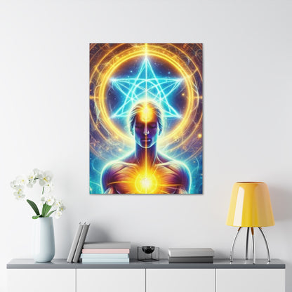 Divine Intelligence Art Canvas Ed. 16