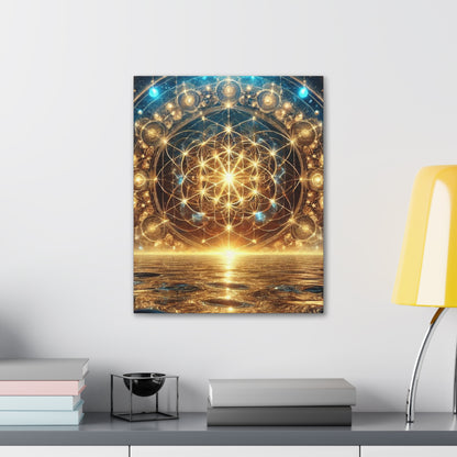 Sacred Geometry Art Canvas Ed. 97