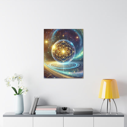 Sacred Geometry Art Canvas Ed. 56