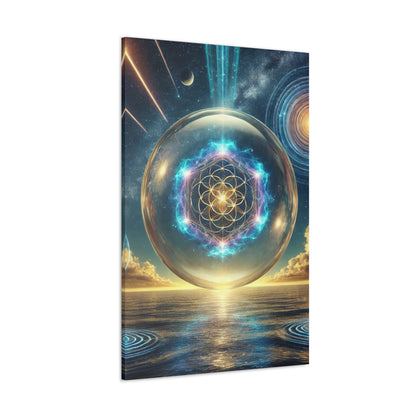 Sacred Geometry Art Canvas Ed. 18