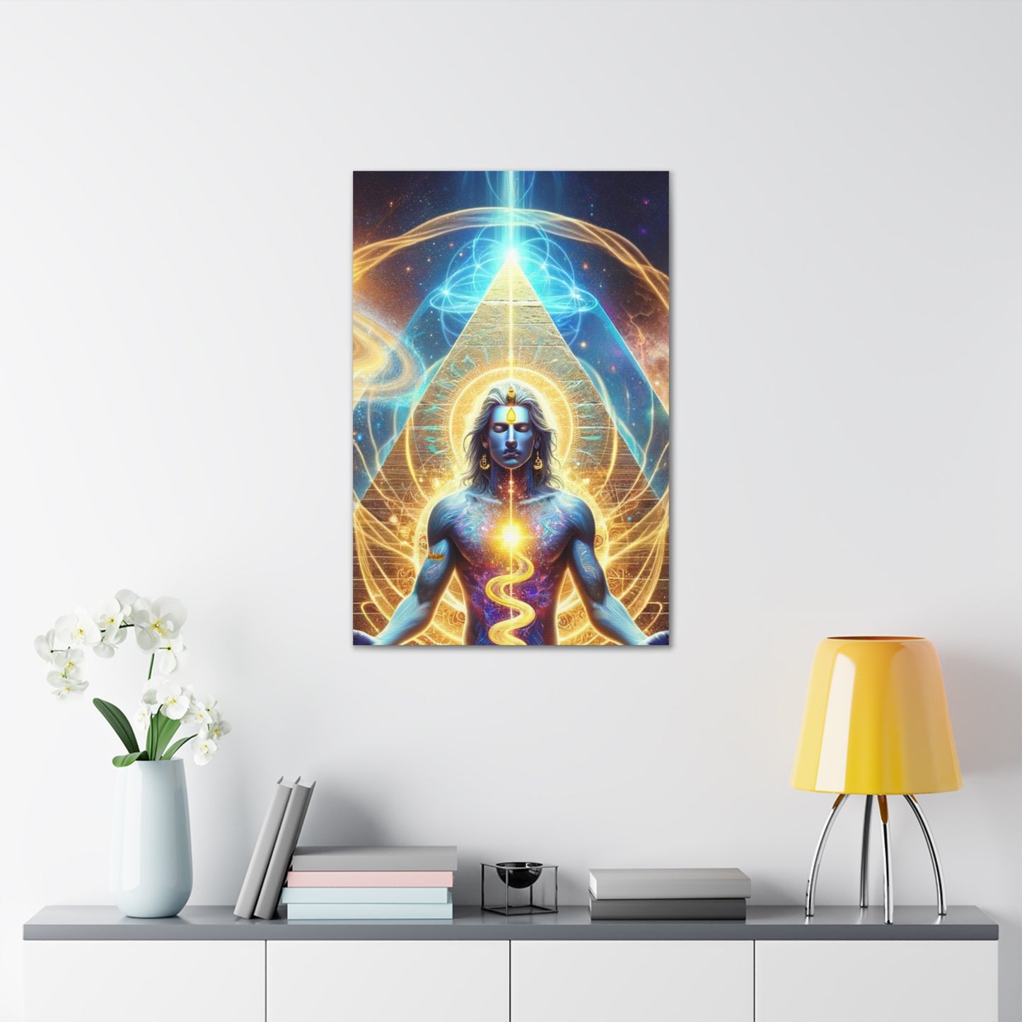 Quantum Entanglement Art Canvas Ed. 15