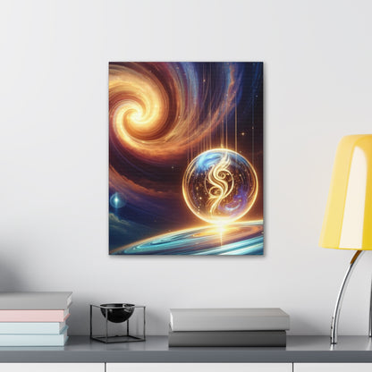 Sacred Geometry Art Canvas Ed. 64