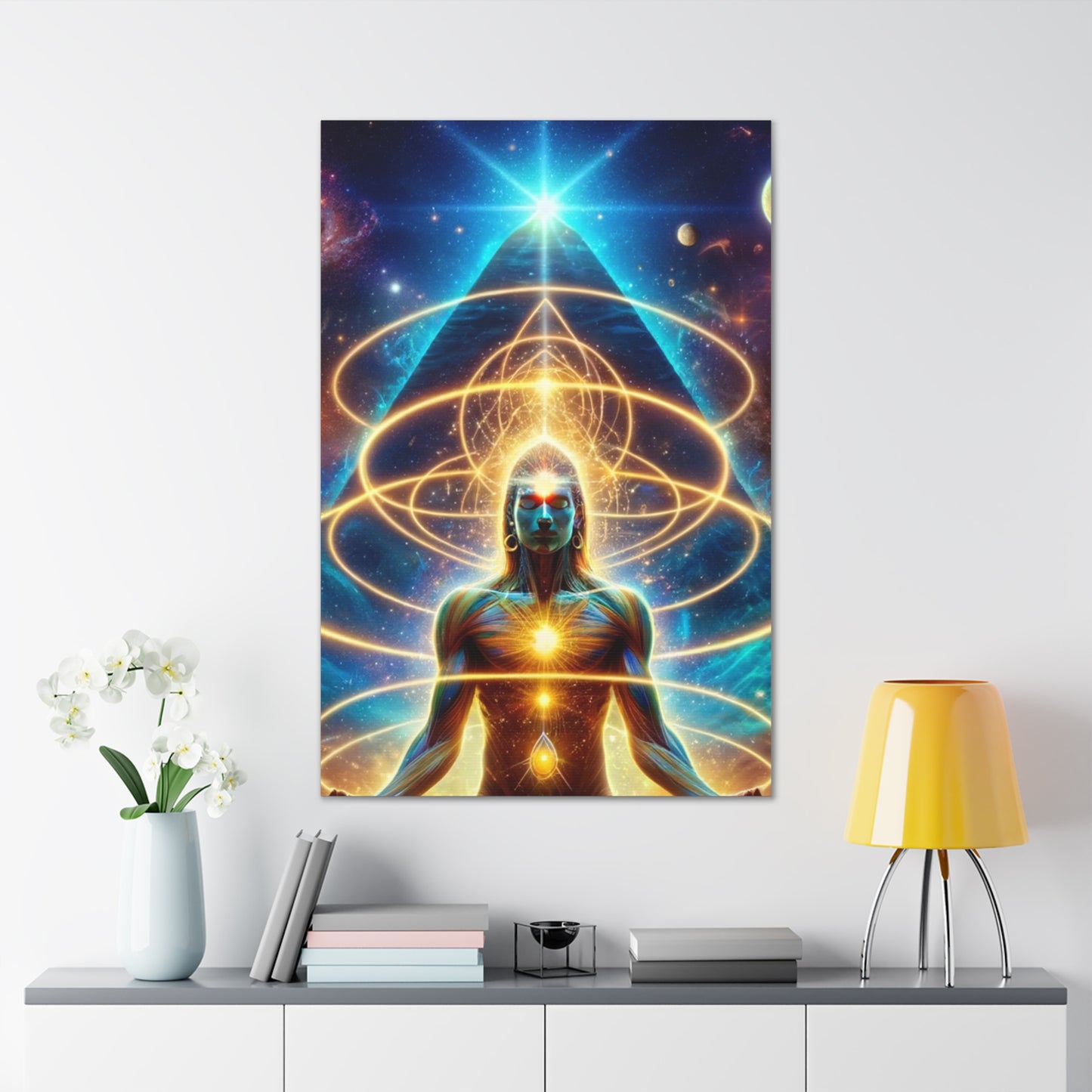 Quantum Entanglement Art Canvas Ed. 14