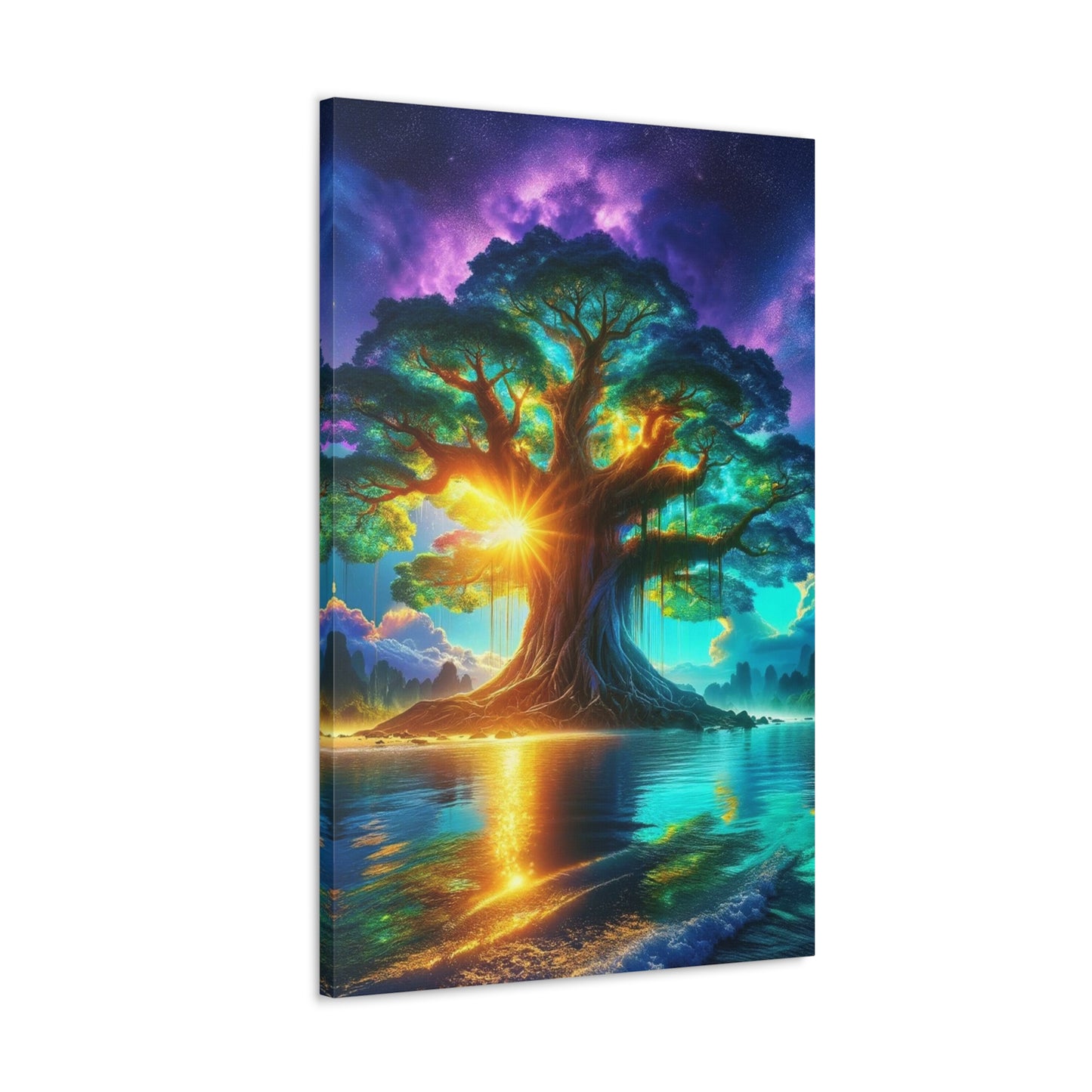 Trees of Light Art Canvas Ed. 14