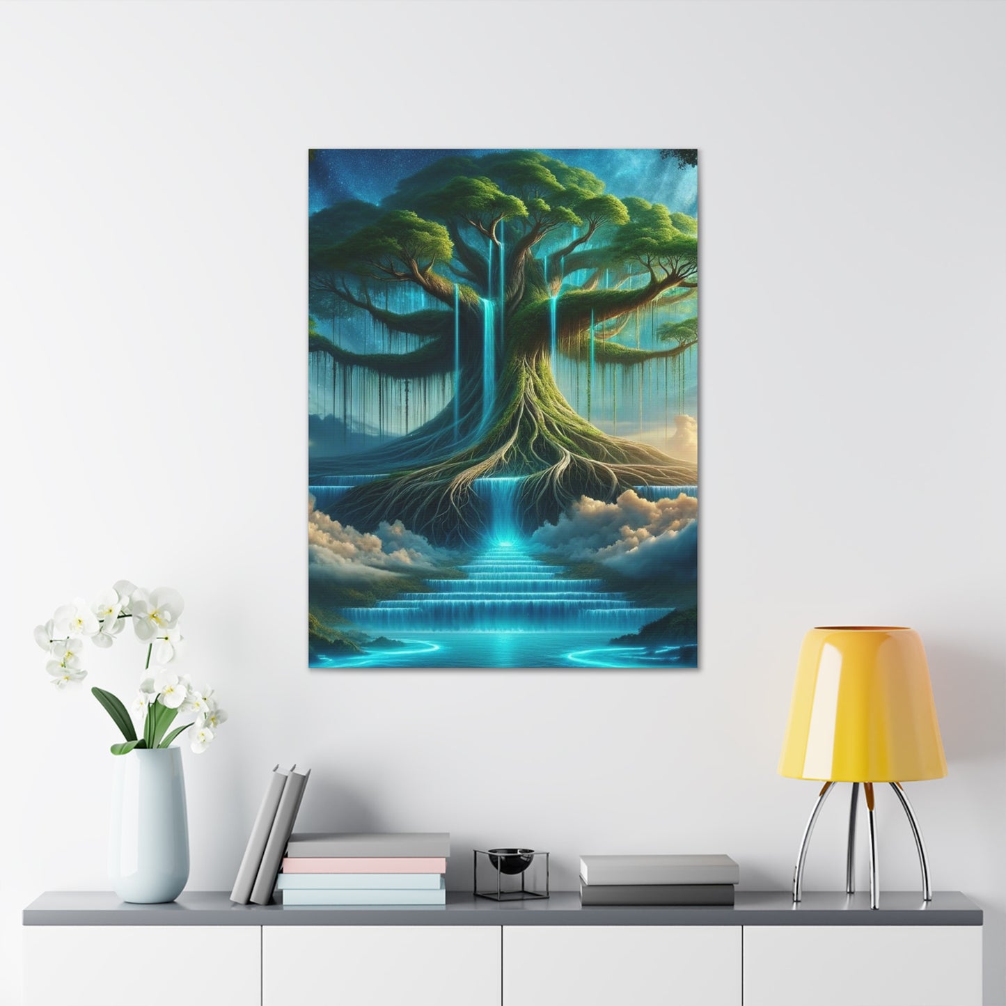 Trees of Light Art Canvas Ed. 6