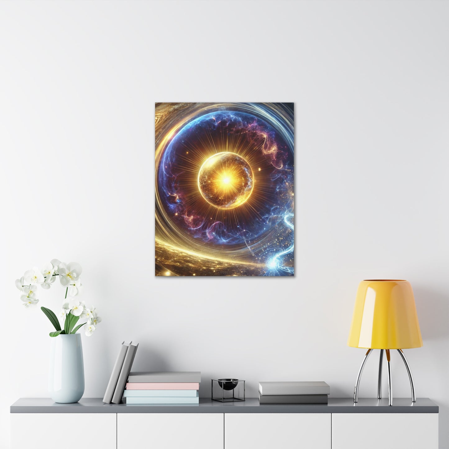 Energetic Orbs Art Canvas Ed. 9