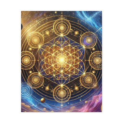 Sacred Geometry Art Canvas Ed. 68